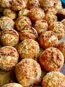 Citroen-kokosbollen (per stuk)